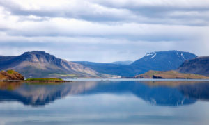 Hvalfjordur, Whale fjord, Mountains, water, Iceland, Europe Hvalfjordur, Whale fjord, Mountains, water, Iceland, Europe